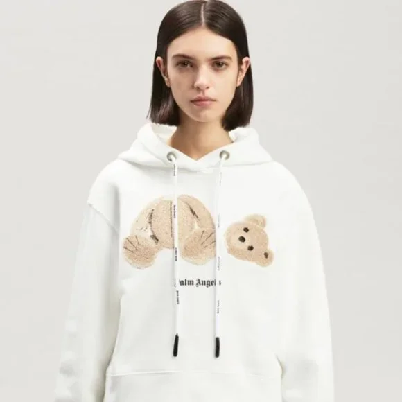 Palm Angels Bear Women's Hoodie Size M
